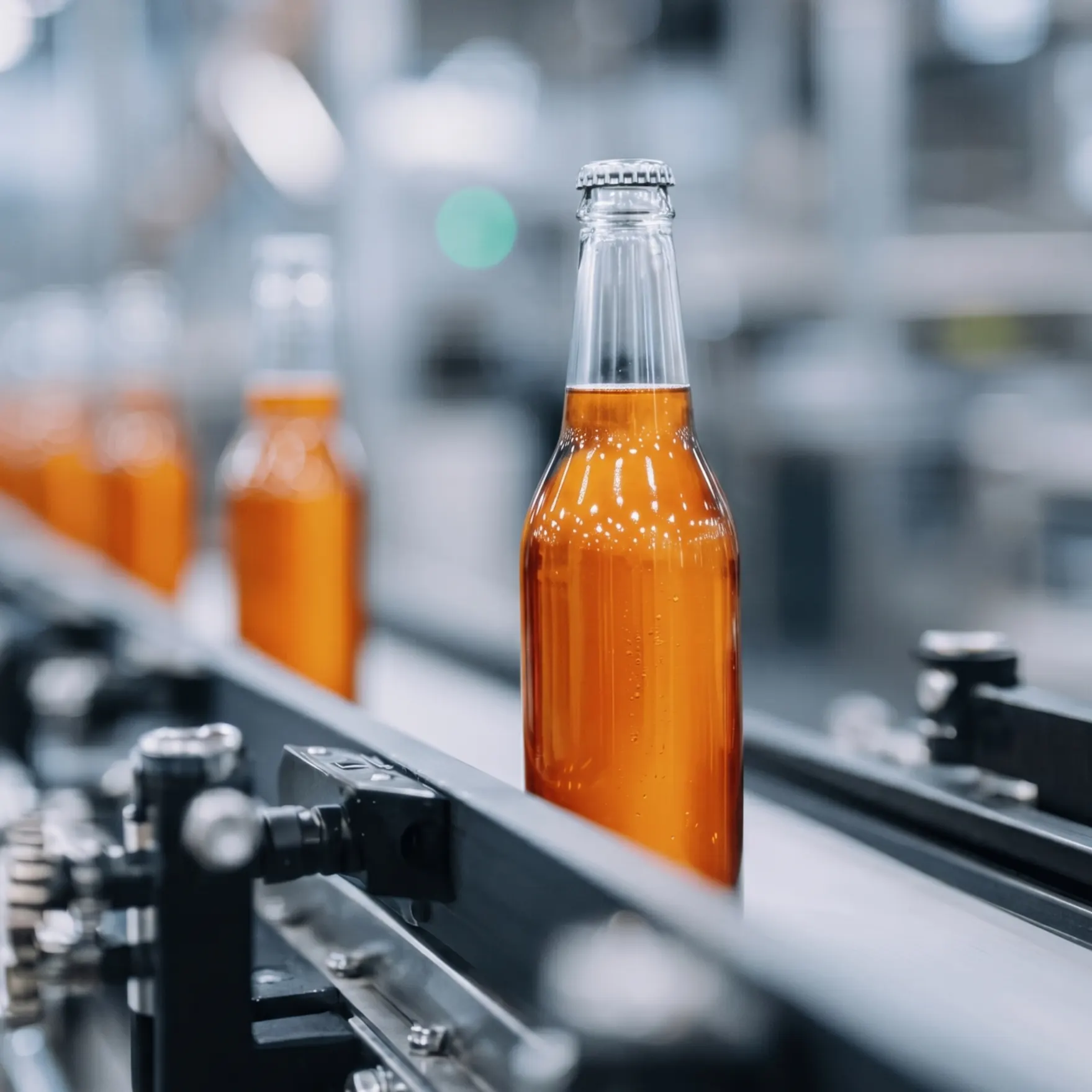 Beverage filling factory line